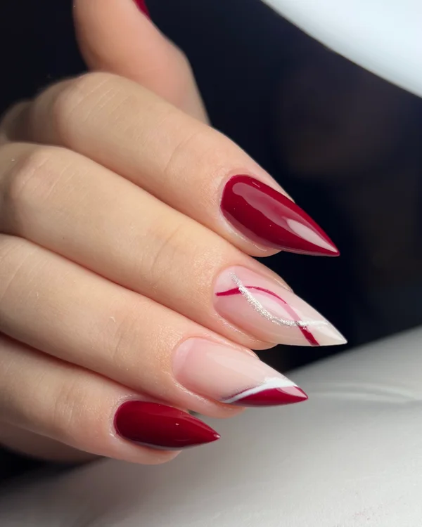 Nail art decorada
